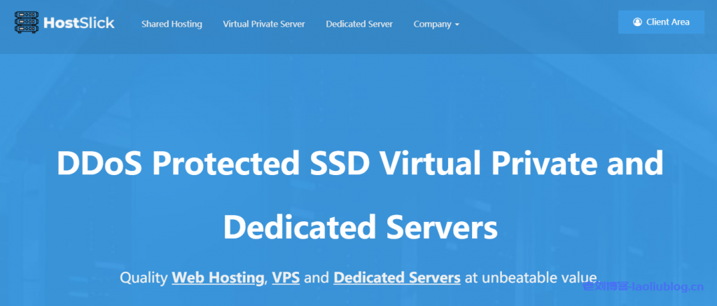 #黑五#HostSlick特价年付荷兰KVM VPS：€13/年/1核@RYZEN 9/1GB内存/20GB NVME空间/2TB流量@1Gbps端口