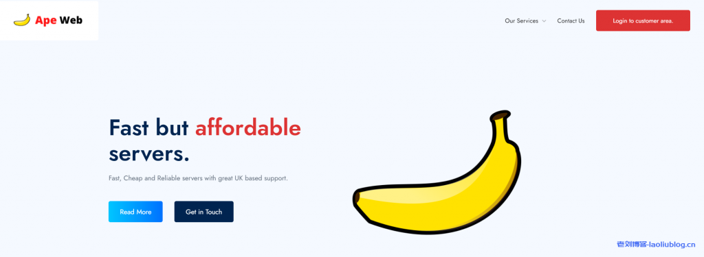 ApeWeb复活节优惠:1核@AMD Ryzen 5 512MB内存5GB NVMe空间1Gbps端口不限流量KVM架构波兰VPS季付$2.28-老刘博客