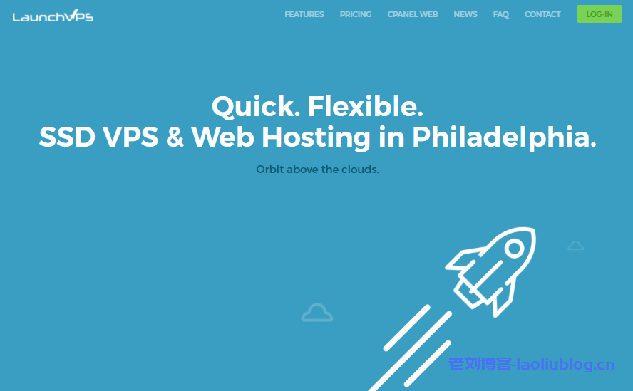 LaunchVPS美国费城KVM VPS：$17.76/年/768MB内存/20GB SSD空间/768GB流量@500Mbps端口