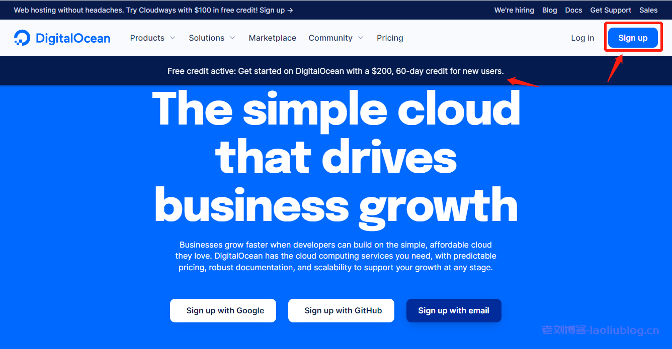 DigitalOcean：新用户注册赠送$200账户余额(digitalocean免费)（digitalocean注册流程）