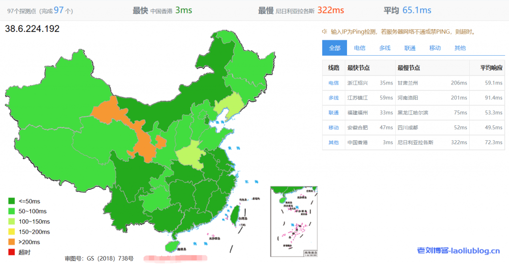 DigitalVirt怎么样？DigitalVirt香港CMI线路VPS测评：直连不绕路，三网回程CMI，解锁奈菲等流媒体，网络延迟65ms，油管跑4.7万Kbps！