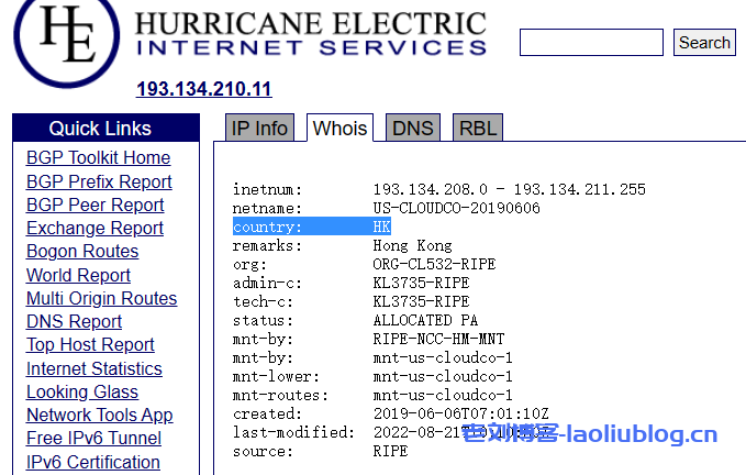 野草云怎么样？年付138元的野草云香港BGP线路VPS测评分享，香港原生IP，解锁奈菲/油管，网络延迟65.5ms