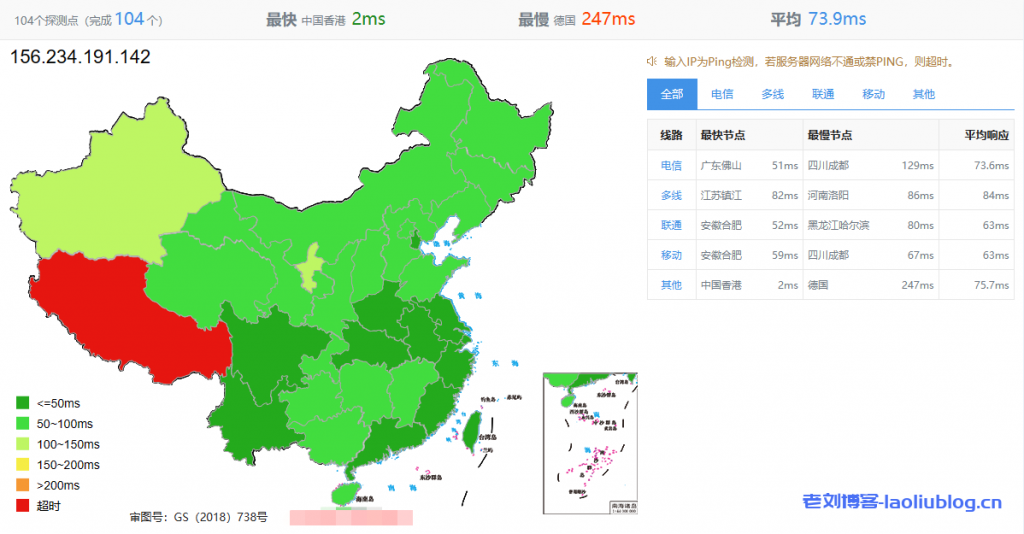 TudCloud怎么样？年付5折的TudCloud香港VPS简单测评分享，三网回程电信CN2优质线路，网络延迟73.9ms