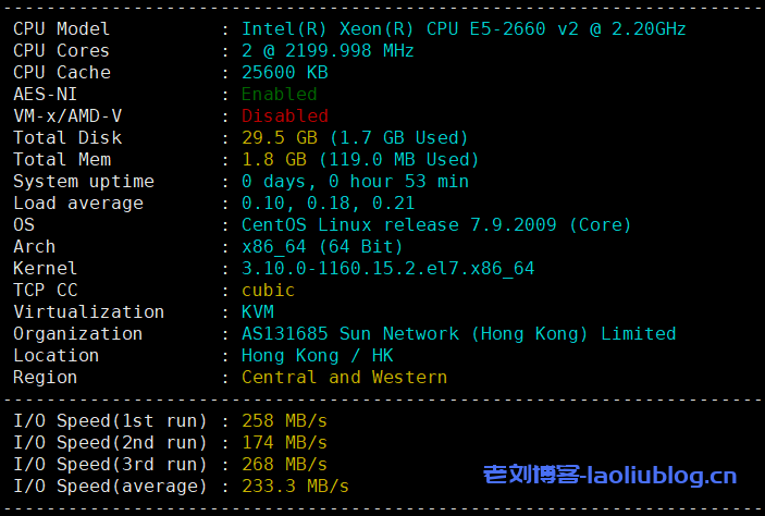 TudCloud怎么样？年付5折的TudCloud香港VPS简单测评分享，三网回程电信CN2优质线路，网络延迟73.9ms